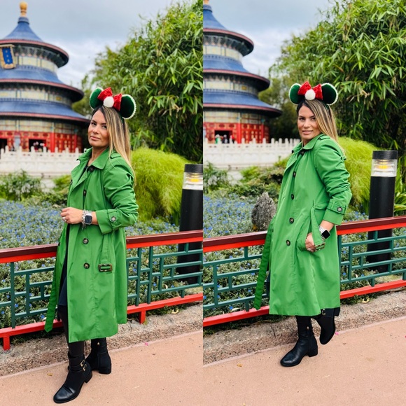 Calvin Klein Jackets & Blazers - Calvin Klein kelly green pea coat size M. R